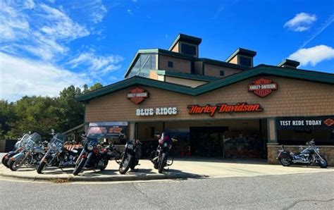 Blue ridge harley - The Blue Ridge Parkway, nicknamed “America’s Favorite Drive,” is a 469-mile scenic byway that traverses the Blue Ridge Mountains between Great Smoky Mountain...